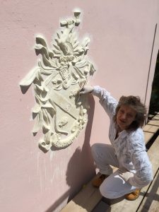 Mayoral Crest on a gable end
