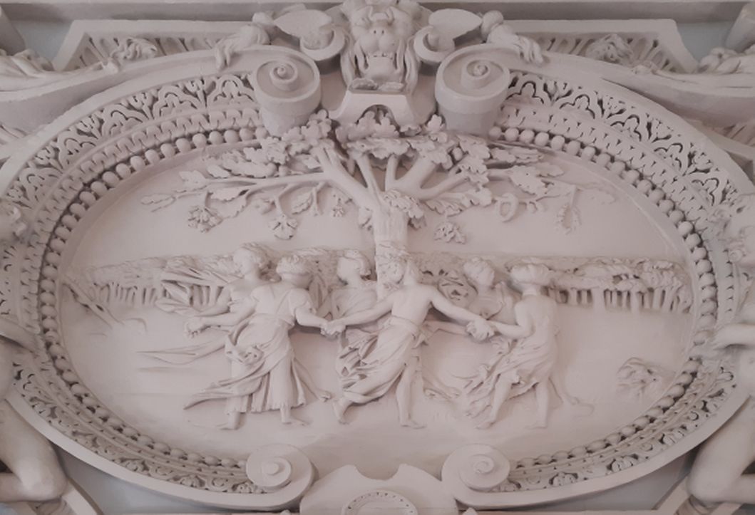 Figure 17 Stucco in Broughton Castle, Oxfordshire. 2020