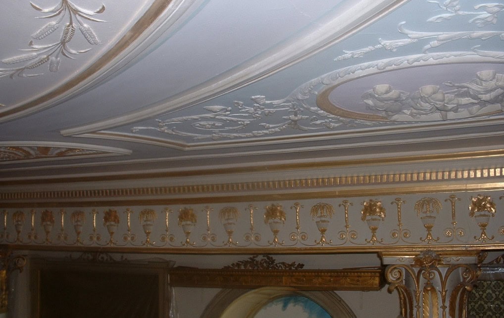 Figure 19 Gypsum plasterwork, Moreton Hall Bury St Edmunds 2013