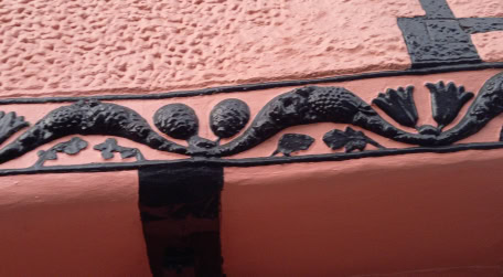 Figure 5 Frieze detail