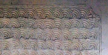 Figure 8 Church Cottages combed fan